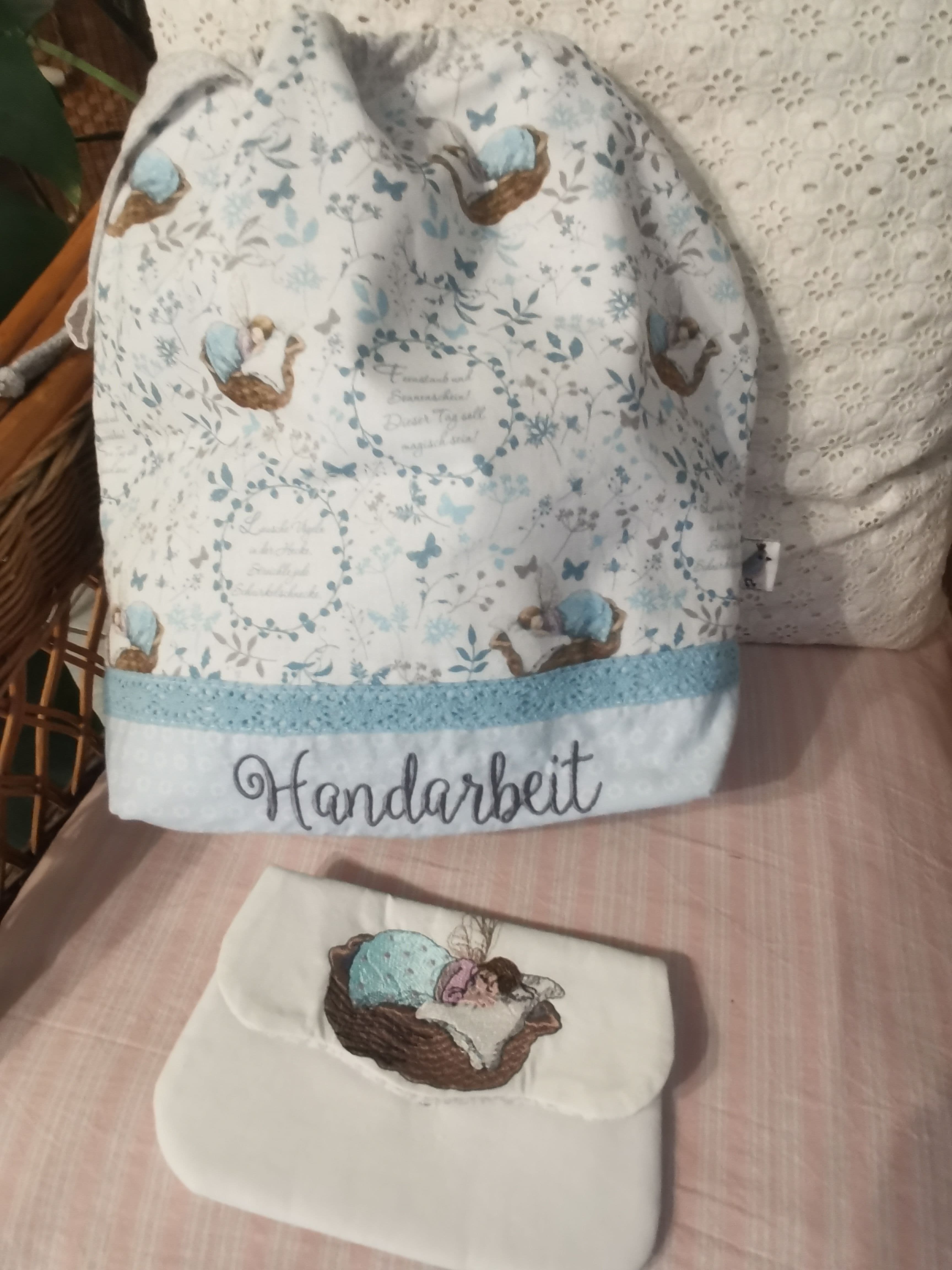Projekttasche Set mit Elfe, groß
