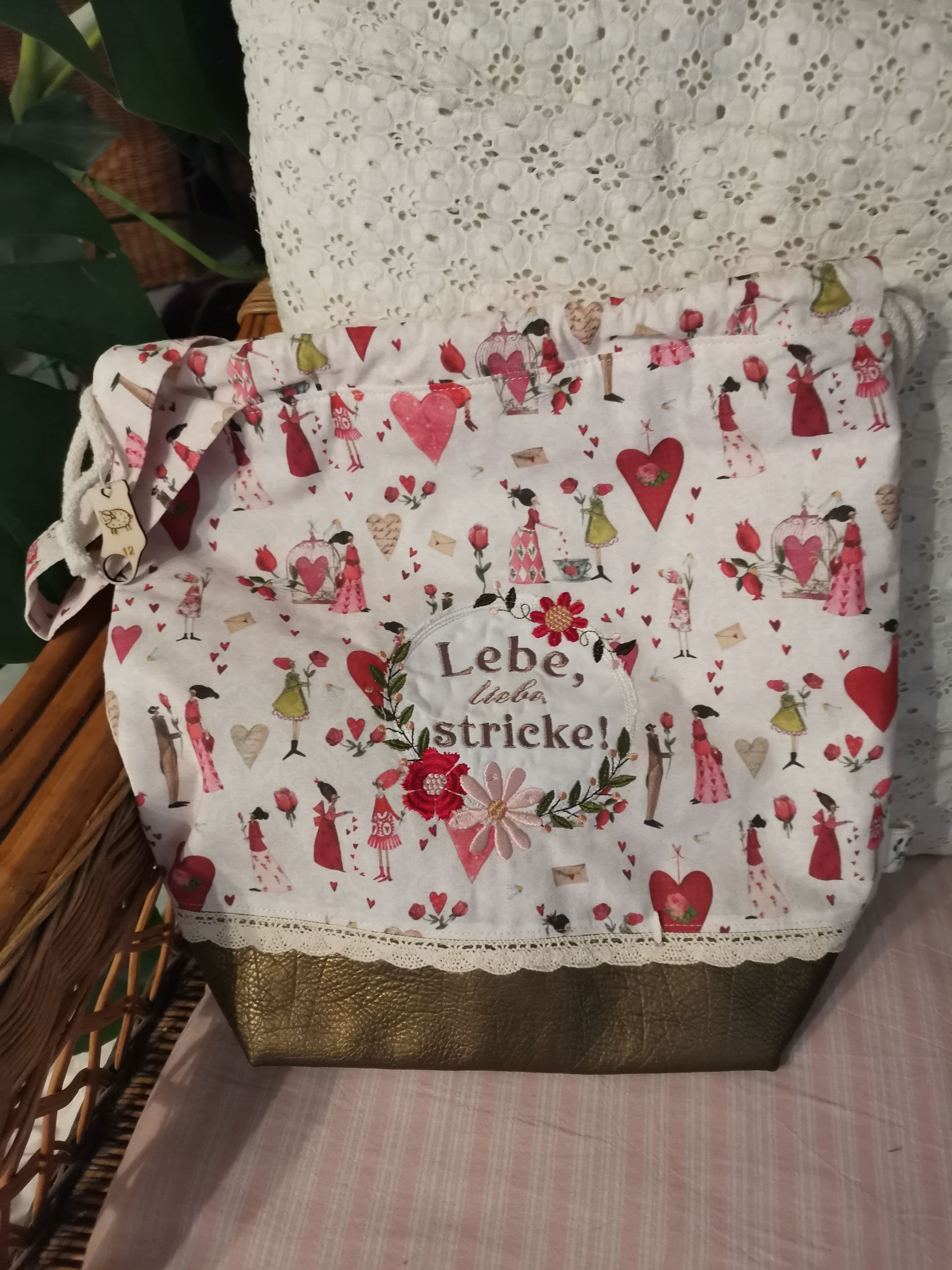 Projekttasche Liebe, groß